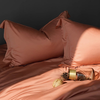 ODM OEM Ensemble de draps plats en bambou de haute qualité pour hôtel, 300TC, écologiques, tissés, certifiés OEKO-TEX, antibactériens, rafraîchissants