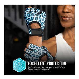 Guantes PROFESIONALES DE MEDIO dedo para gimnasio, nuevo diseño, Neopreno, levantamiento de pesas y ejercicio, guantes de ciclismo, entrenamiento de seguridad para Fitness - Product Image 4