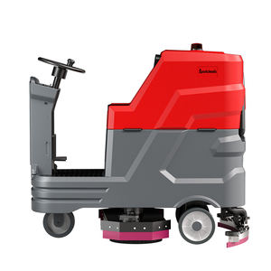 Fregadora y Secadora de Pisos Eléctrica Rotativa con Doble Cepillo de 48V - Product Image 5