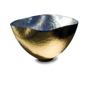 Bol en métal d'acacia de forme personnalisée, ustensiles de cuisine attrayants pour la maison, hôtels, restaurants, service de fruits légers, vaisselle de table - Product Image 1