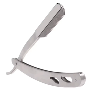ANAAIF ENTERPRISES-Couteau de barbier pliable en acier inoxydable pour hommes - Product Image 3