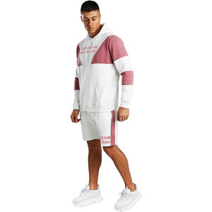 High quality breathable cotton tracksuit for all weather suitable for youth adults available in various sizes <b>short</b> with hoodie - Product Image 1