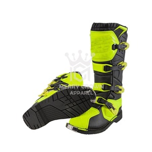 Chaussures de moto en cuir de qualité supérieure, respirantes, coupe-vent, imperméables, bottes de cross-country d'hiver - Product Image 4