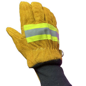 Gants de travail haute visibilité conçus avec un ajustement flexible et une tenue solide Gants de travail haute visibilité conçus pour une manipulation industrielle et une utilisation sûre - Product Image 1
