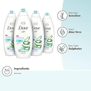 Dove Gel de Ducha Hidratante con Aloe Vera y Agua de Abedul - Product Image 4