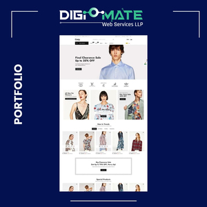 Providing affordable complete digital solution with expert <strong>website</strong> <strong>designing</strong> for fashion stores - Product Image 4