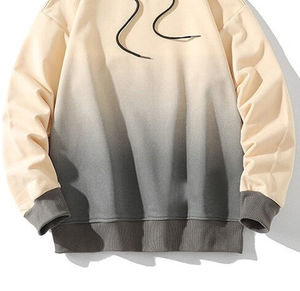 100% coton hommes lavage à l'acide sweats à capuche surdimensionnés Hip Hop sweats pull décontracté haute qualité sweats à capuche personnalisés ODM OEM - Product Image 3