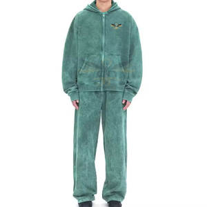 Vente en gros de survêtements délavés à l'acide meilleure qualité pas cher pour hommes - Product Image 4