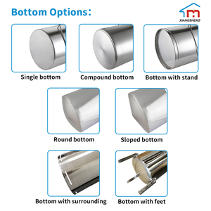 Olla y barril de acero inoxidable de tamaño y forma personalizados industriales con asa, tapa y <span class=keywords><strong>pies</strong></span> - Product Image 3