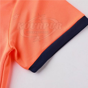 Ropa Deportiva Transpirable de Manga Corta, Uniformes de Fútbol para Hombre, 100% Poliéster, Alta Calidad, Venta Directa de Fábrica - Product Image 5