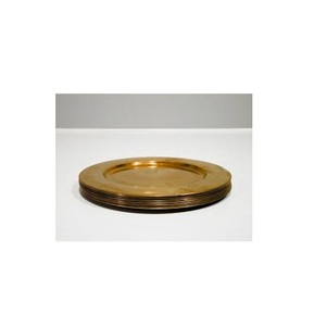 Posavasos de metal martillado para decoración de regalo, mesa, cerveza, bebida, posavasos de metal con diseño redondo dorado, precio de fábrica - Product Image 5