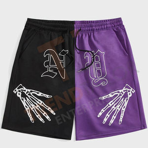 Impresiones de estilo increíble en shorts de streetwear con diseños variados en material premium. - Product Image 3