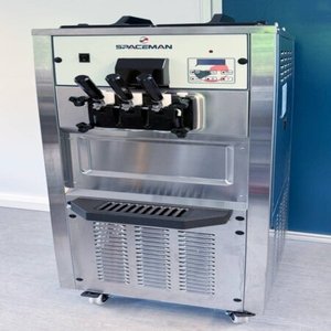 Machine à glace molle et à açaï commerciale automatique sur pied NE2430L, double commande, nouvelle, multi-prises, garantie 1 an, à vendre - Product Image 1