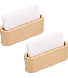 Tarjeta de visita de madera pulida hecha a mano, soporte de madera con logotipo personalizado, tarjetero de madera decorativo de Mesa de la mejor calidad - Product Image 6