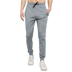 กางเกงวิ่งออกกำลังกายแบบลำลองของผู้ชายกางเกงออกกำลังกายฟิตเนสสลิมเชือกฟอกสีออกแบบโลโก้ได้ตามต้องการเป็นมิตรกับสิ่งแวดล้อมผ้าใบ - Product Image 1