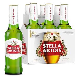 Cerveza Artois Premium Draft Lager en Caja/Lote de 6 Paquetes de 11.2 oz (5% ABV) a la Venta - Product Image 1