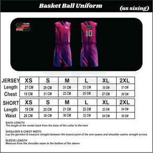 Maillot de basket-ball réversible personnalisé, maillot cousu personnalisé, vêtements de basket-ball, uniforme de basket-ball pour enfants - Product Image 6