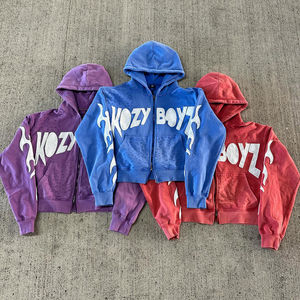 Embroidery Hoodies Custom Puff Printing Hoodie for Men Unisex Sweatshirts Oversized Blank Men Hoodies - Product Image 6