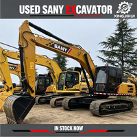 SANY SY215C Paletli Ekskavatör 21 Ton Orta Boy Hidrolik Kazıcı Yeni SANY İnşaat Toprak Hareket Makinesi Madencilik Kazma Makinesi