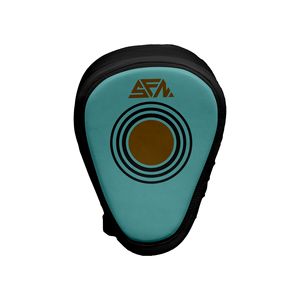 OEM 2025 Juegos de boxeo de cuero genuino con logotipo personalizado con almohadillas de enfoque de PU Guantes de perforación Equipo para entrenamiento de combate de artes marciales - Product Image 3