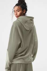 Nouvelle arrivée en usine pull surdimensionné pour femmes sweat à capuche polaire d'hiver grande taille respirant prix de gros sweat à capuche pour femme - Product Image 2