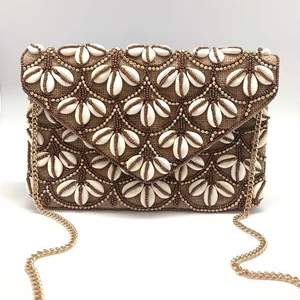 Wholesale Seed <b>Beads</b> Embroidery <b>Handbags</b> With Zipper Fashion Seed <b>Beads</b> Embroidery <b>Handbags</b> For Party And Gifts - Product Image 1