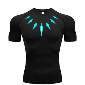 Élégant 3D imprimé hommes Rash Guard Premium qualité été respirant chemise 2025 nouveau personnaliser décontracté Jogging porter - Product Image 1