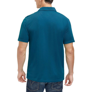 2025 hommes luxe quart fermeture éclair pour Polo personnalisé haute qualité été à manches courtes chaud T-shirt solide tissu toile impression - Product Image 2