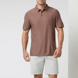 Polo T-shirt pour homme à séchage rapide, course à pied, golf, polo, vente en gros - Product Image 5