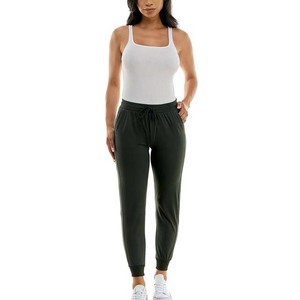 Pantalons de survêtement pour femmes de haute qualité, design personnalisé, pantalons de jogging avec poches, polyester et coton respirant écologiques - Product Image 6