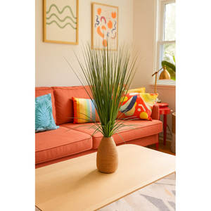 29 "หญ้าสูงกับกิ่งไม้ในกระถางเชือกป่านเรียวอุปกรณ์ตกแต่งบ้าน - Product Image 6