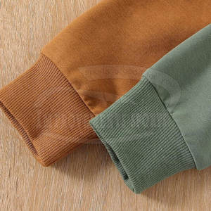 Mamelucos de bebé de color de contraste al por mayor Mamelucos de bebé a granel de precio barato Mamelucos de bebé recién llegados - Product Image 5