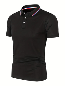 Polo de alta calidad para hombre para uso informal de verano, tamaño y diseño personalizados, polos transpirables de secado rápido para hombre - Product Image 3
