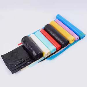 Sac à ordures ménager jetable avec rabat et cravate doublure de poubelle sacs poubelle écologiques en plastique au meilleur prix personnalisé en usine - Product Image 3