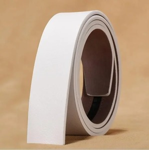Cinturones de Cuero Genuino de Alta Calidad y Bajo Precio para Hombre, Hebilla Automática de Aleación, 3.5cm de Ancho, Formales, de Lujo, de Pakistán - Product Image 4