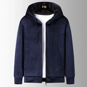 Sweat à capuche pour femmes vêtements d'extérieur décontractés Silver Fox Velvet Autumn Winter9 Velvet Open Jacket Unisex | Meilleur produit de qualité - Product Image 2