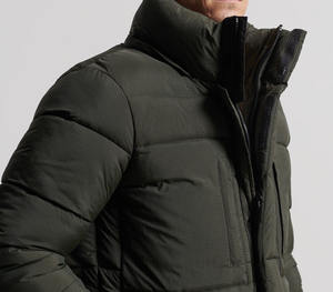 Veste en toile imperméable coupe-vent respirante pour homme de haute qualité avec col rabattu à capuche Logo personnalisé sur le devant - Product Image 4