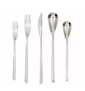 Handmade High Quality Silverware Flatware Cutlery Sets Minimalist Design Polish <b>Shiny</b> Metal Cutlery <b>Top</b> Trending At Low Price - Product Image 1