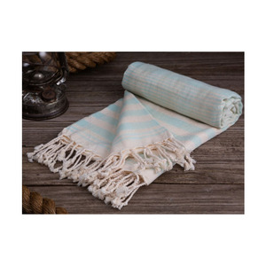 Toalla Fouta de alta calidad 100% algodón toalla Fouta extra grande al precio más barato al por mayor en India - Product Image 1