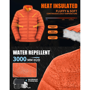 Chaqueta Acolchada con Capucha Brillante Personalizada para Hombre, Informal, de Invierno, para Exteriores, Talla Grande, Ropa Urbana, Chaquetas de Invierno para Hombre - Product Image 3