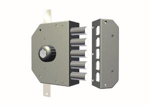 Serratura per Legno con Applicazione Cilindro/Pompa Trip. Con Pomolo Art. 3200 P E.60,5 - Product Image 1