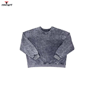 Sweat-shirt à capuche unisexe tendance, nouveau design personnalisé, logo personnalisé, 100% coton, thermique d'hiver, broderie, épaules tombantes - Product Image 3