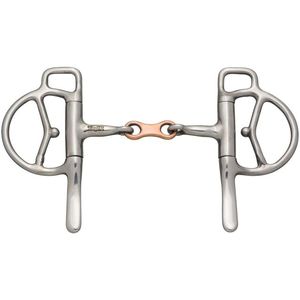 Broca de conducción de eslabones franceses de media mejilla, brocas de caballo ligeras de tamaño personalizado, las más vendidas en brocas de caballo, precio barato 2024 - Product Image 1