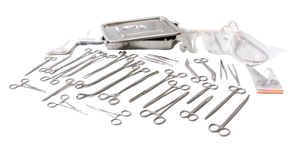 Kit de instrumentos quirúrgicos de acero inoxidable Manual Premium al por mayor, conjunto de cirugía menor ISO13485 con certificación CE, caja quirúrgica médica - Product Image 6