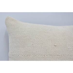 Almohada bordada Kantha de lana Beige de 16x24 pulgadas, patrón de corazón Floral Vintage tejido, estilo navideño de lujo con estampado de plantas de caramelo - Product Image 2