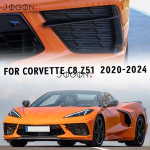 Panel Trim Splitter Bumper Depan untuk Chevrolet Corvette C8 Stingray Z51 2020-2025 Serat Karbon Asli Aksesoris Eksterior 2 PCS - Product Image 2