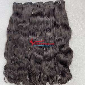 ผมหยักศกธรรมชาติสีธรรมชาติเวียดนามผู้จัดจำหน่ายเพื่อการส่งออก - Product Image 1