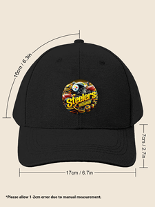 <span class=keywords><strong>Gorra</strong></span> <span class=keywords><strong>de</strong></span> Béisbol Deportiva Casual con Estampado <span class=keywords><strong>de</strong></span> <span class=keywords><strong>los</strong></span> <span class=keywords><strong>Steelers</strong></span> Forever, Ajustable, Regalo <span class=keywords><strong>de</strong></span> Fútbol Americano Moderno para Hombres y Mujeres - Product Image 3