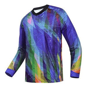 Maillot de motocross haut de gamme, durable, léger, prêt pour l'action, maillot de motocross de course, profil de coupe - Product Image 5