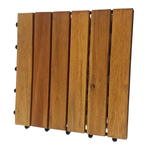 Vietnam Factory's Modern ACacia Wood Deck <b>Tiles</b> Budget-Friendly Interlocking Waterproof PVC <b>Plastic</b> for Indoor Outdoor Use - Product Image 5